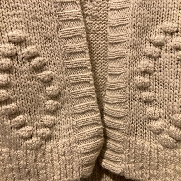 Lucky Brand | Cream Bauble Cardigan | Small - Picture 4 of 11